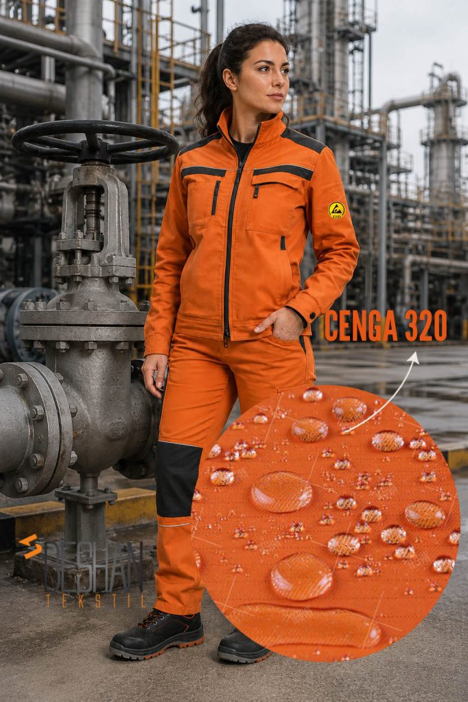 CENGA 320 ESD pantolon ceket kumaşı